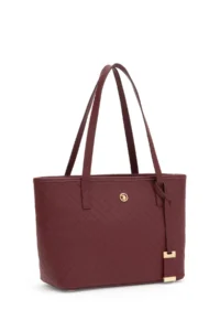 US Polo Assn. Women Burgundy Shoulder Bag - Image 4