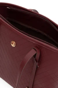 US Polo Assn. Women Burgundy Shoulder Bag - Image 6