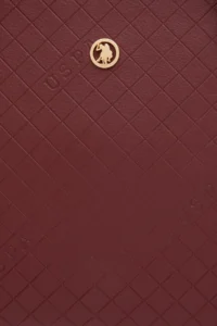 US Polo Assn. Women Burgundy Shoulder Bag - Image 7