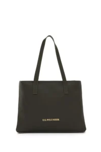 US Polo Assn. Women Khaki Tote Bag - Image 3