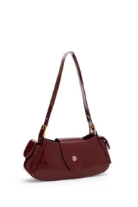 US Polo Assn. Women Burgundy Rugan Tote Bag - Image 4