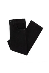 US Polo Assn. Girls' Black slim Flare Jeans Pants - Image 2