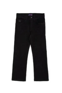 US Polo Assn. Girls' Black slim Flare Jeans Pants - Image 3