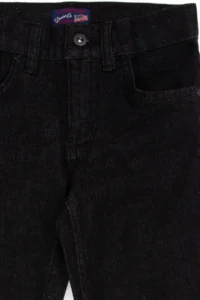 US Polo Assn. Girls' Black slim Flare Jeans Pants - Image 5