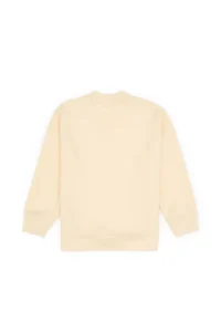 US Polo Assn. Girls' Ecru Zippered Knitting Cardigan - Image 5