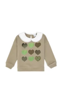US Polo Assn. Girls' Light Khaki Sweatshirt