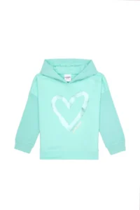 US Polo Assn. Girls' Green Sweatshirt - Image 2
