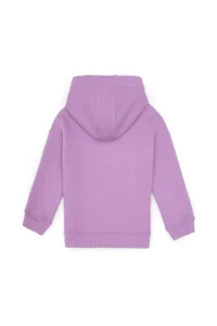 US Polo Assn. Girls' Lilac Fleece Hooded Sweatshirt - Image 5