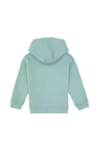 US Polo Assn. Girls' Fleece Hooded Mint Sweatshirt - Image 4