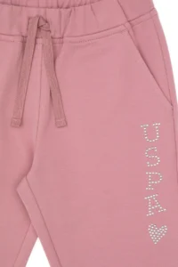 US Polo Assn. Girls' Orchid Jogger Sweatpants - Image 6