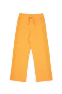 US Polo Assn. Girls' Orange striped Sweatpants - Image 4