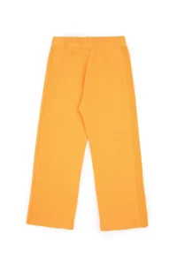 US Polo Assn. Girls' Orange striped Sweatpants - Image 5