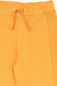 US Polo Assn. Girls' Orange striped Sweatpants - Image 6
