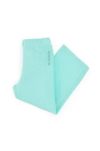 US Polo Assn. Girls' Mint striped Sweatpants - Image 4