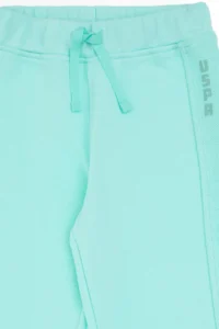 US Polo Assn. Girls' Mint striped Sweatpants - Image 7
