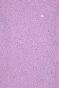 US Polo Assn. Girls' Lilac Sleeves Frilly Crew Neck Sweatshirt - Image 5
