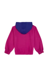US Polo Assn. Girls' Fuchsia Hooded Sweatshirt - Image 5