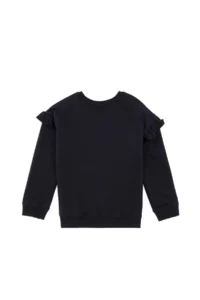 US Polo Assn. Girls' Black Sweatshirt - Image 4