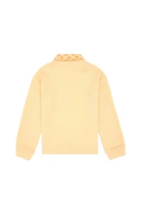 US Polo Assn. Girls' Pink Polo Shirt Collar Sweatshirt - Image 5