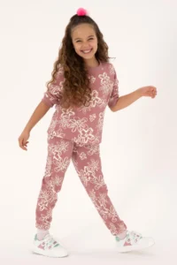 US Polo Assn. Girls' Orchid Jogger Sweatpants