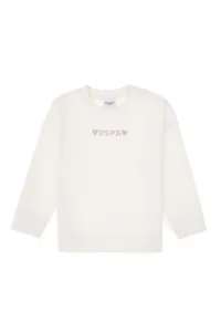 US Polo Assn. Girls' Cream Crew Neck Sweatshirt - Image 4