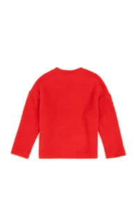 US Polo Assn. Girls' Red Sweatshirt - Image 2