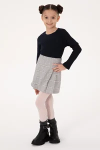 US Polo Assn. Girls' Navy Blue Crew Neck Sweatshirt - Image 2