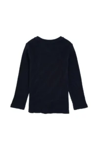 US Polo Assn. Girls' Navy Blue Crew Neck Sweatshirt - Image 4