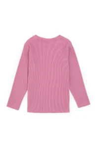 US Polo Assn. Girls' Pink Crew Neck Sweatshirt - Image 5