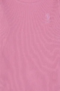 US Polo Assn. Girls' Pink Crew Neck Sweatshirt - Image 6