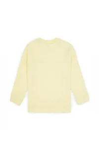 US Polo Assn. Girls' Yellow Crew Neck Sweatshirt - Image 4