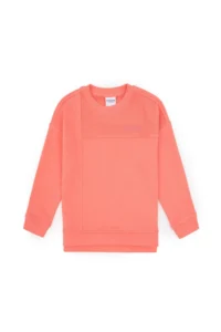 US Polo Assn. Girls' Neon Pink Crew Neck Sweatshirt - Image 4