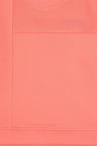 US Polo Assn. Girls' Neon Pink Crew Neck Sweatshirt - Image 6