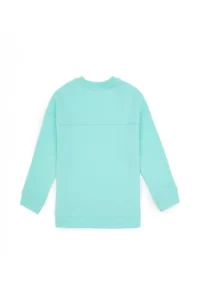 US Polo Assn. Girls' Mint Crew Neck Sweatshirt - Image 4