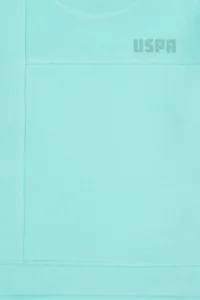 US Polo Assn. Girls' Mint Crew Neck Sweatshirt - Image 5