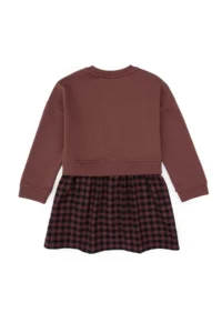 US Polo Assn. Girls' Dusty Rose Knitting Dress - Image 4