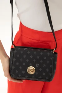 Pierre Cardin Black Shoulder Bag - Image 2