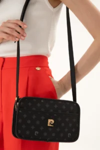 Pierre Cardin Black Crossbody Bag - Image 2