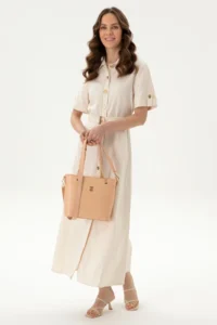 Pierre Cardin Salmon Shoulder Bag