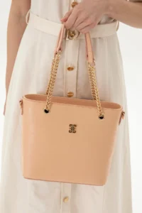 Pierre Cardin Salmon Shoulder Bag - Image 2