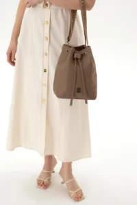 Pierre Cardin Mink Drawstring Bag - Image 2