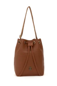 Pierre Cardin Tan Drawstring Bag - Image 6