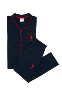 US Polo Shirt Assn. Boys' Navy Blue Pajama Set