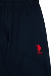 US Polo Shirt Assn. Boys' Navy Blue Pajama Set - Image 7