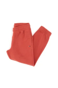 US Polo Assn. Girls' Dusty Rose Jogger Fleece Sweatpants - Image 3