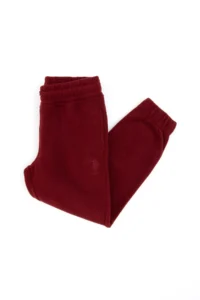 US Polo Assn. Girls' Burgundy Jogger Fleece Sweatpants - Image 5