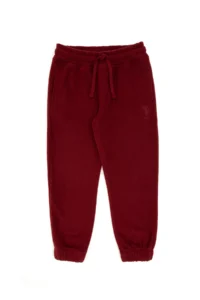 US Polo Assn. Girls' Burgundy Jogger Fleece Sweatpants - Image 6