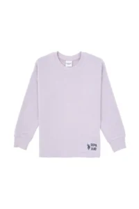 US Polo Shirt Assn. Girls' Lilac Tracksuit - Image 5