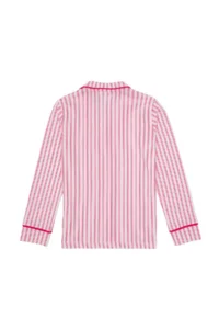US Polo Shirt Assn. Girls' Fuchsia Striped Pajama Set - Image 6