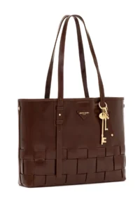 Pierre Cardin Brown Shoulder Bag - Image 4